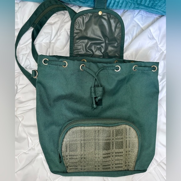 Maggie Lawrence 90s Green Mini Backpack - Picture 2 of 11